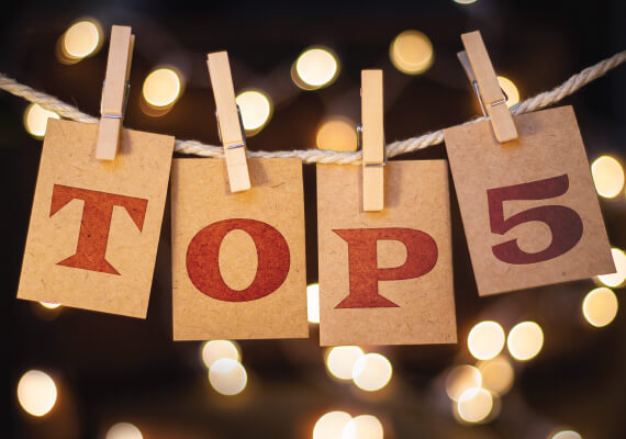 The Top 5 Blog Posts of 2021
